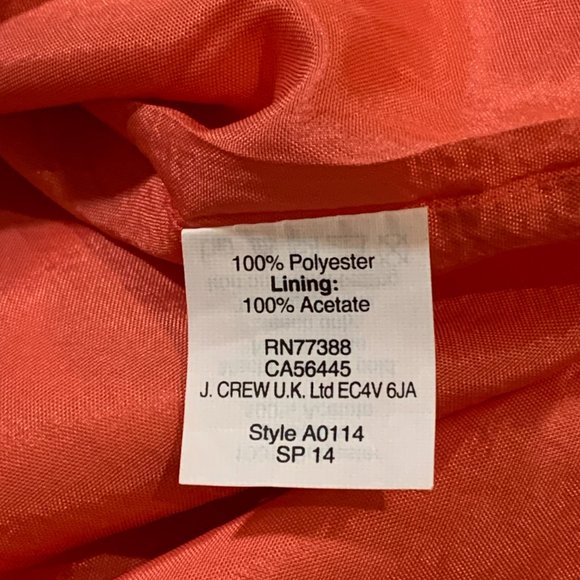 J.Crew | Women's Sleeveless Bright Pink Dress Size 8 - Picture 5 of 6